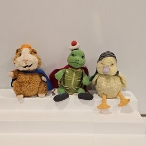 TY Beanie Babies Wonder Pets Plush Figure Set Linny Ming Ming Tuck Nickelodeon